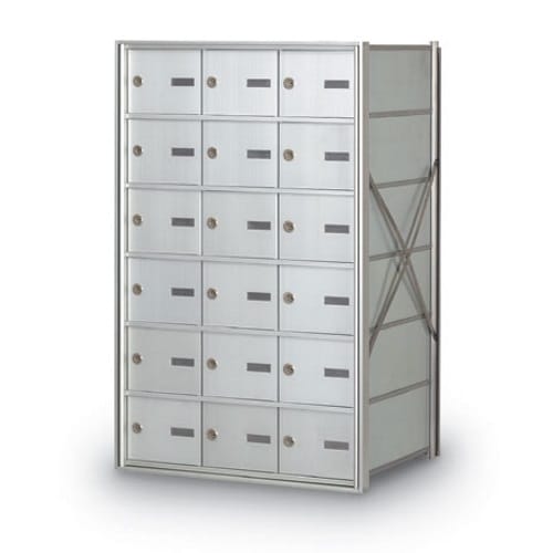 Rear Loading 15-Door Horizontal Mailbox